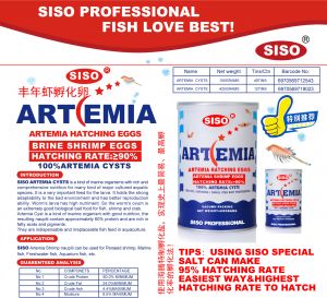 artemia 98% with siso special hatching salt 